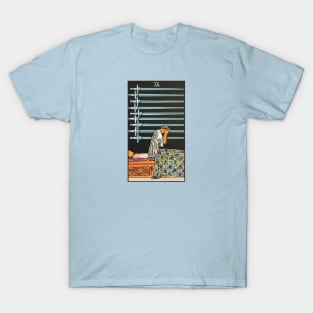 Nine of swords tarot card T-Shirt